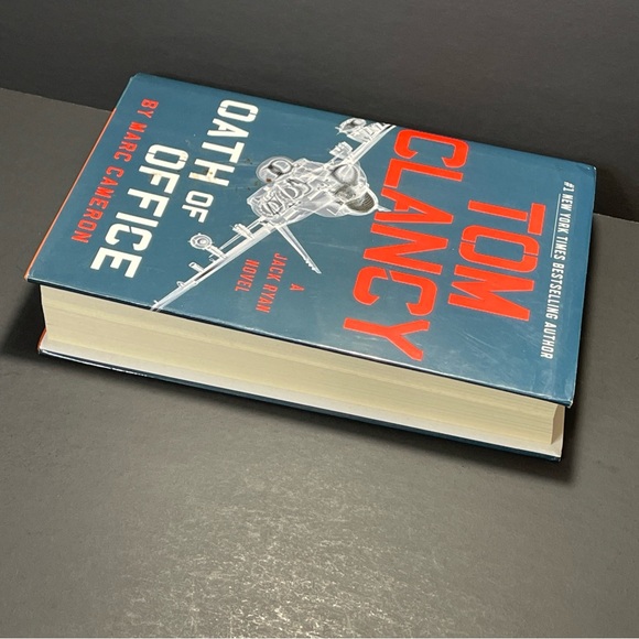 Tom Clancy : Oath Of Office by Marc Cameron (2018, Hardcover) 1st Print - Picture 4 of 5